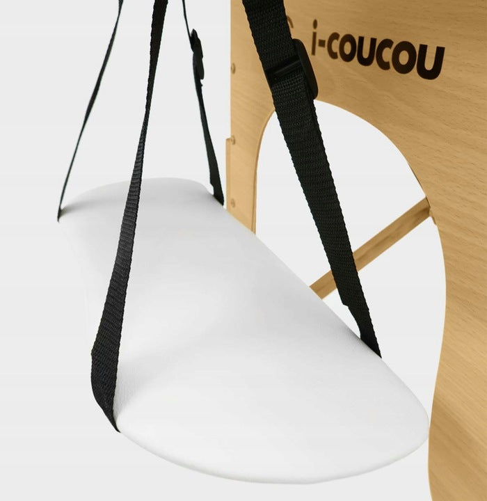 Masažinis stalas Fluxar MS-016, balta, 2 segmentų