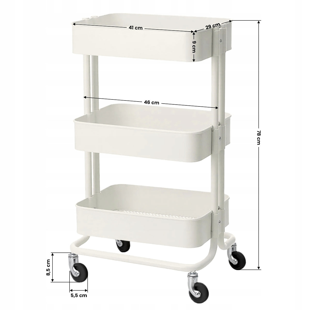 Table - cosmetic helper HS-05 white Brand Activ