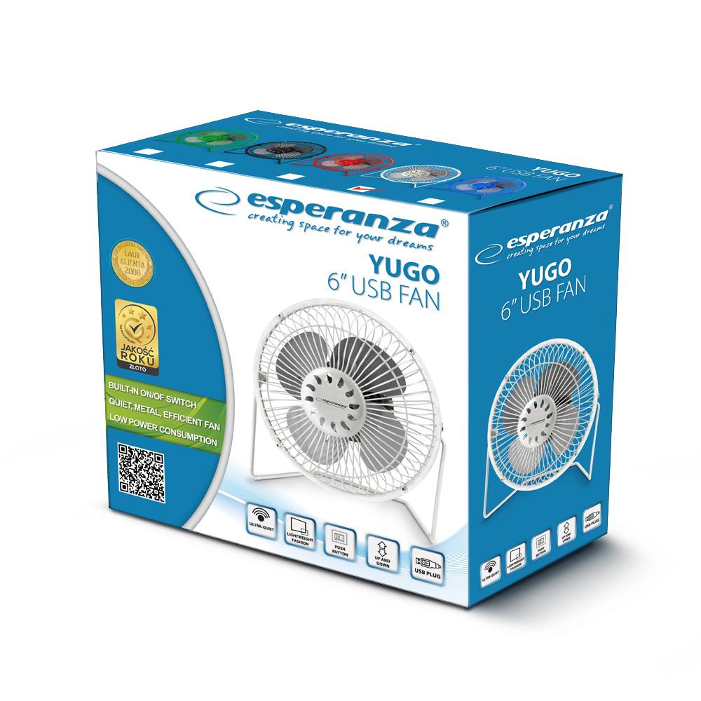 Table fan Esperanza Yugo white Manufacturer code EA149W