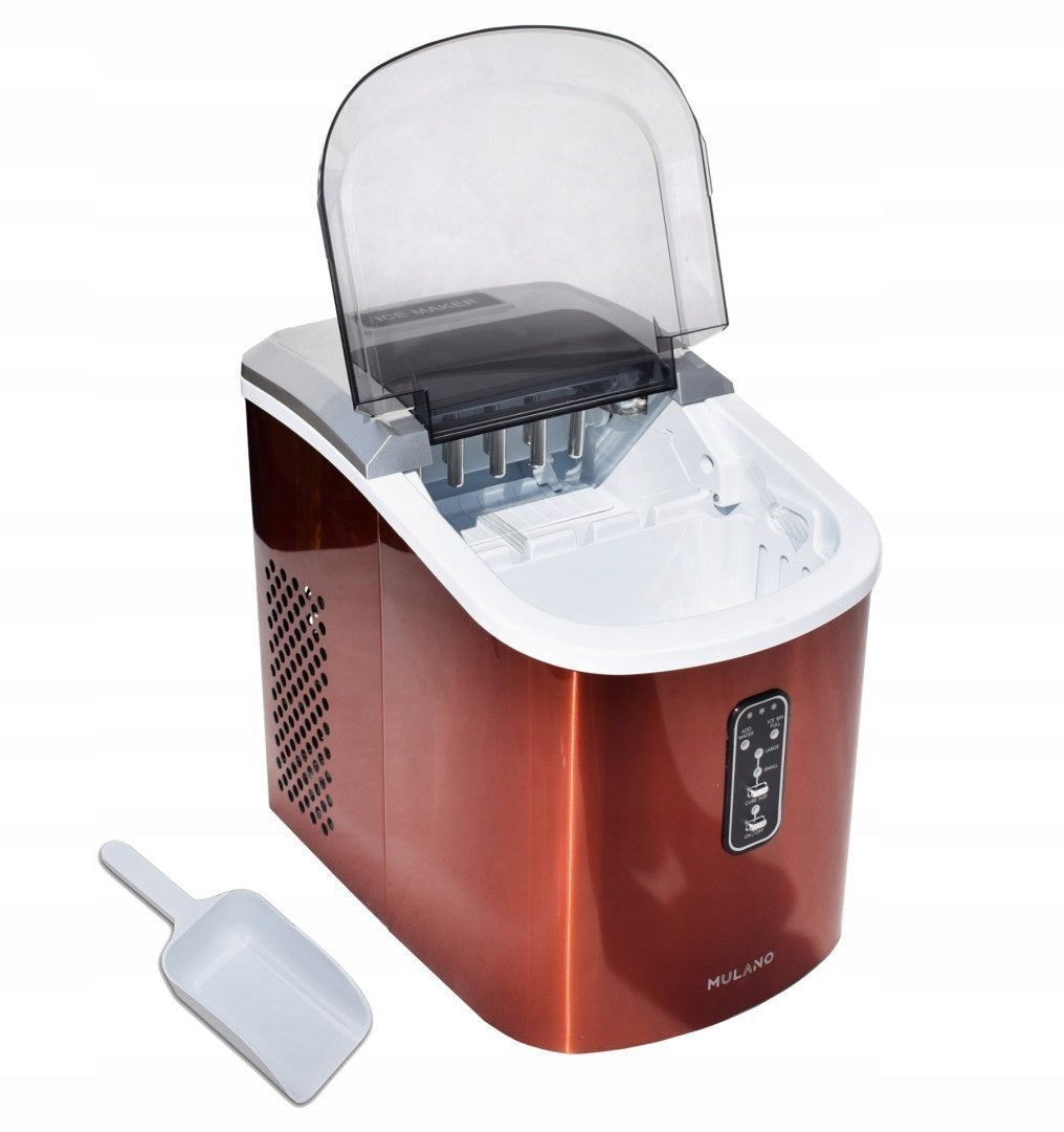 Table ice maker Mulano orange ice cube machine Brand Mulano