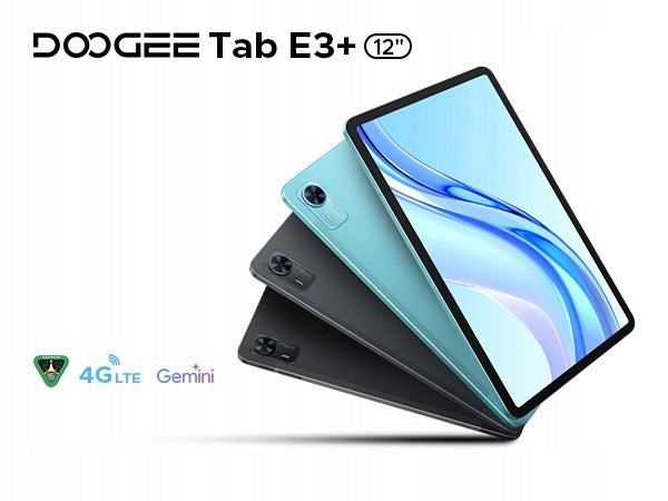 Tablet DOOGEE TABE3+ 12"32GB+256GB 8800mAh OTG/black/WIFI/Gemini AI Brand DOOGEE