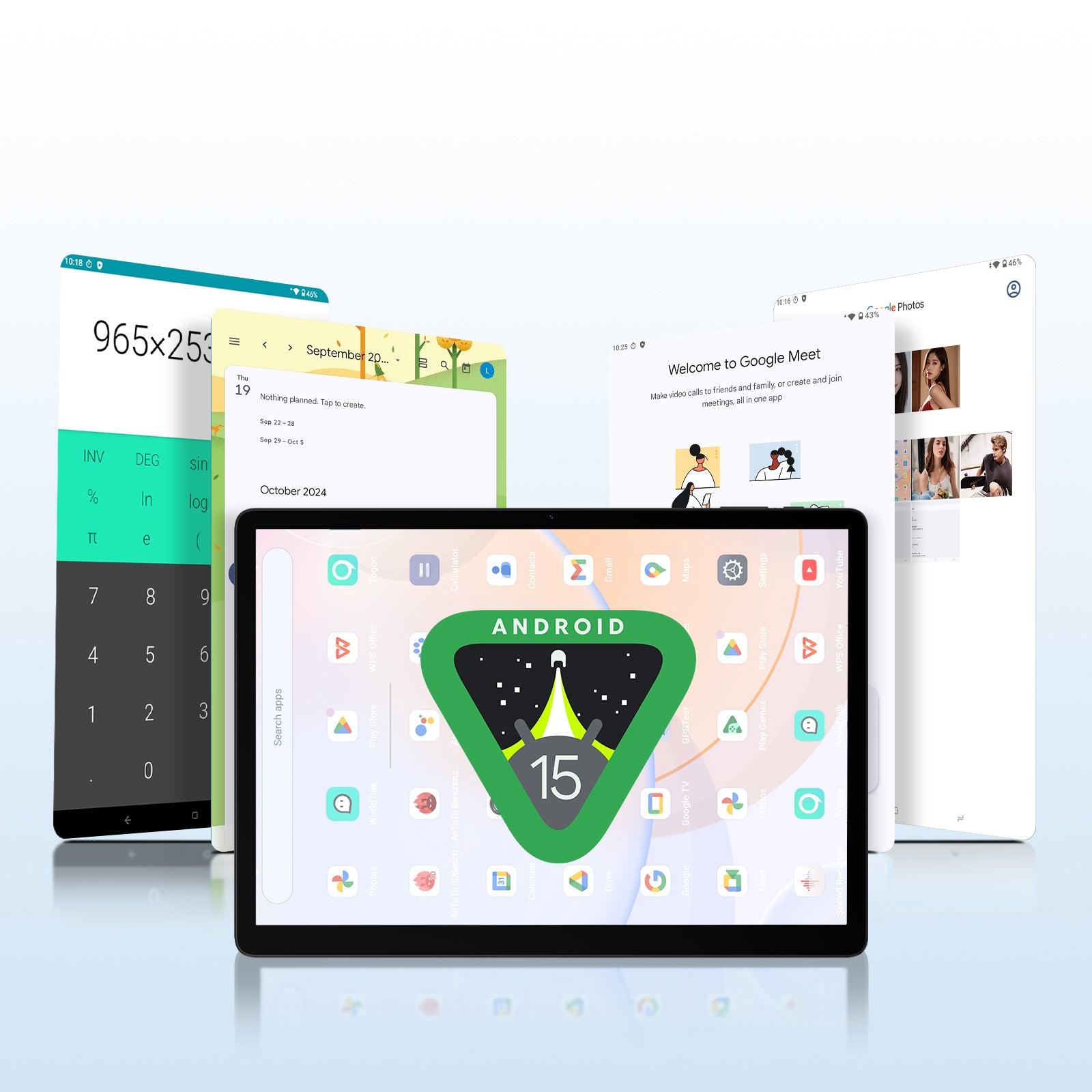 Tablet DOOGEE Tab E3 MAX 14" with keyboard 13500mAh 32GB+256GB Android 16 4G Packaging status original