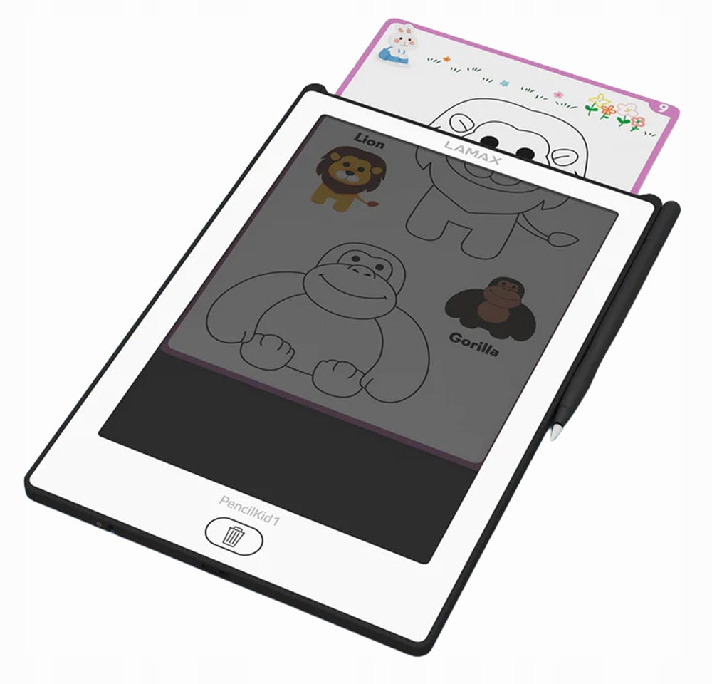 Tablet For Drawing Writing Science ENG For Children LCD 8,5” + 40 Templates Packaging status original