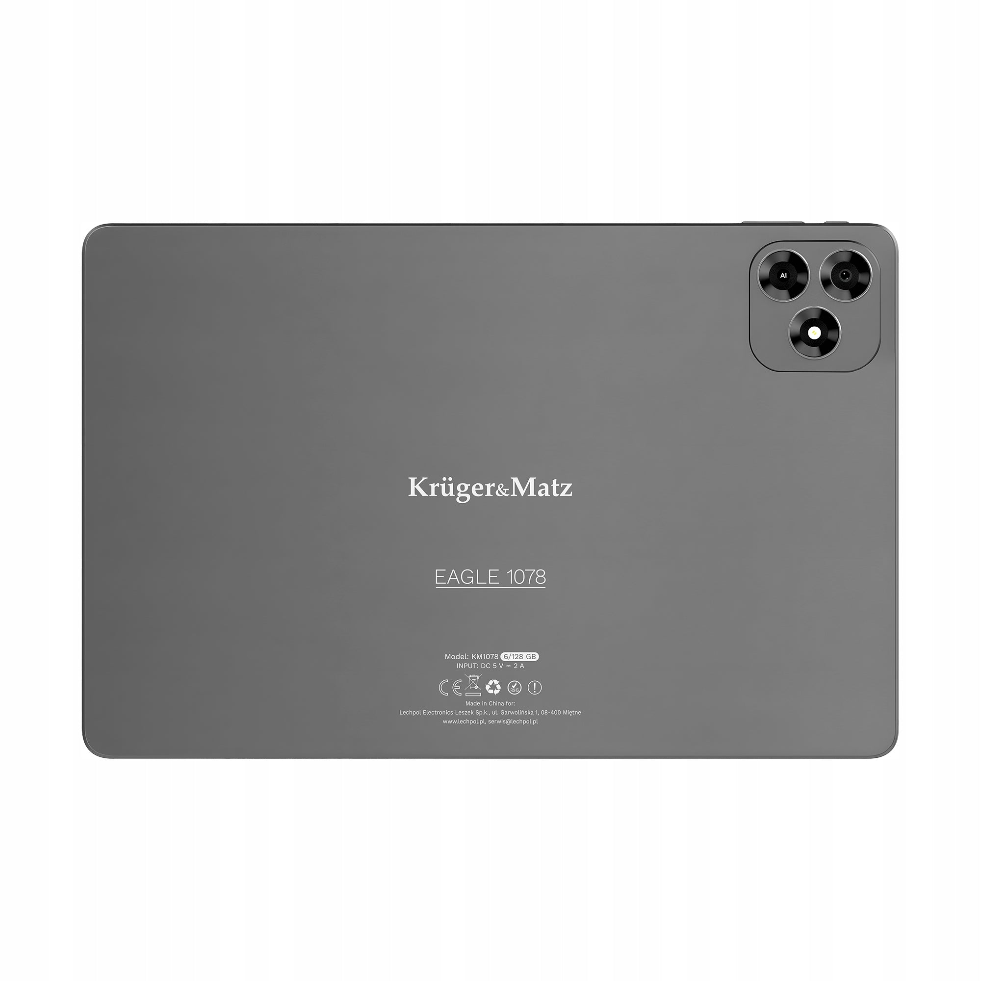 Tablet Kruger&Matz 11” EAGLE 1078 6/128GB GPS USB-C LTE Android 15 IPS Manufacturer code KM1078
