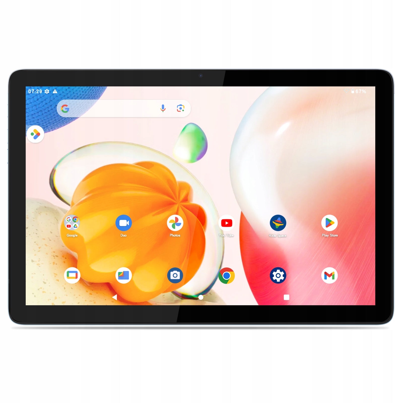 Tablet PRITOM 10" Androidem, 128GB, ośmiordzeniowy, z klawiaturą i etui Packaging status original