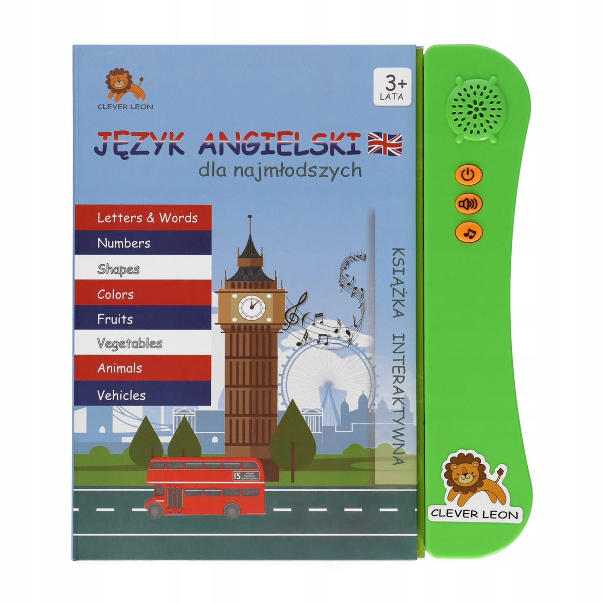 Tablet for children to learn ENGLISH book interactive toy EAN (GTIN) 5908298542507