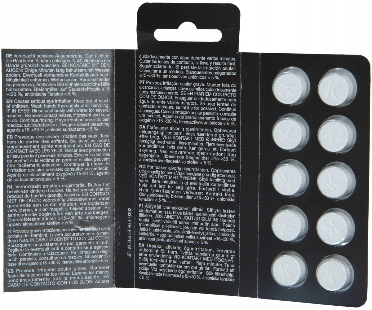 Tablets Krups 10 pieces for cleaning machine cleaner XS3000 Packaging status original