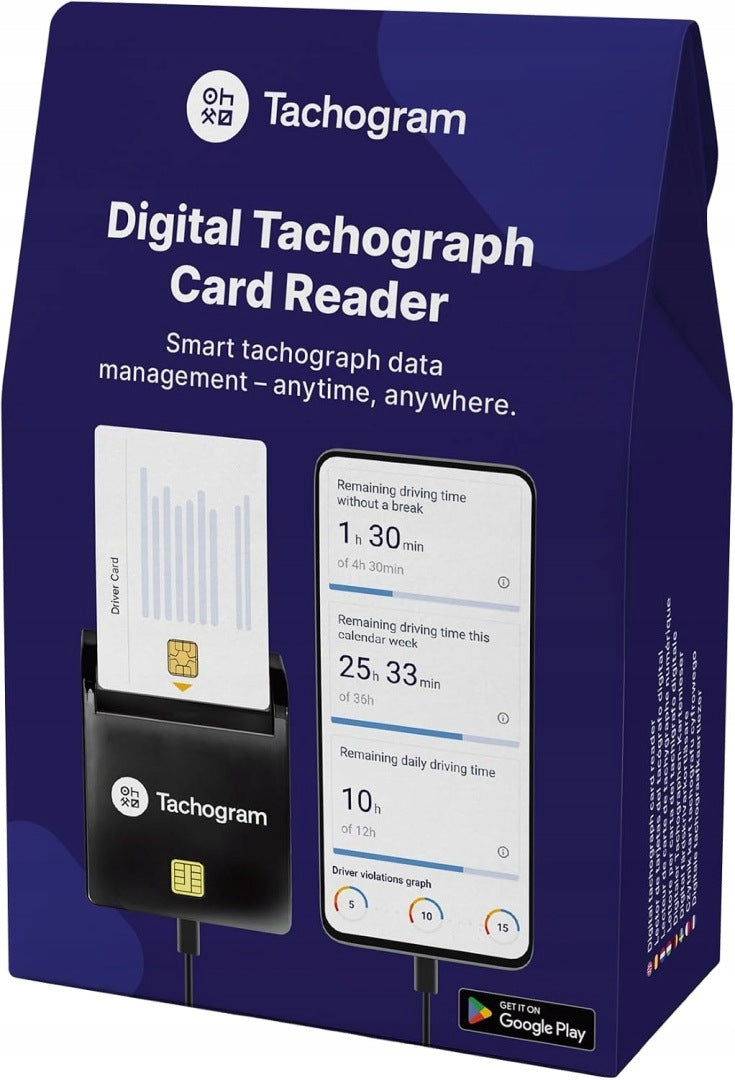 Tachogram Tachograph Card Reader