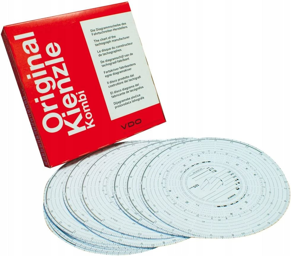 Tachograph discs Kienzle 100 pcs. VDO 100-24/EC-4K