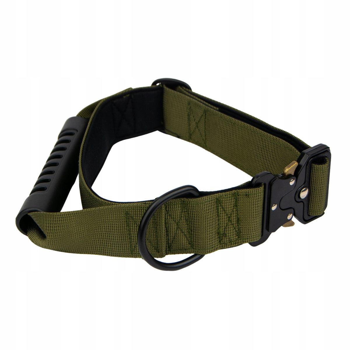 Tactical collar for big dog with HANDLE 3,8 cm 36-44cm M Packaging status original