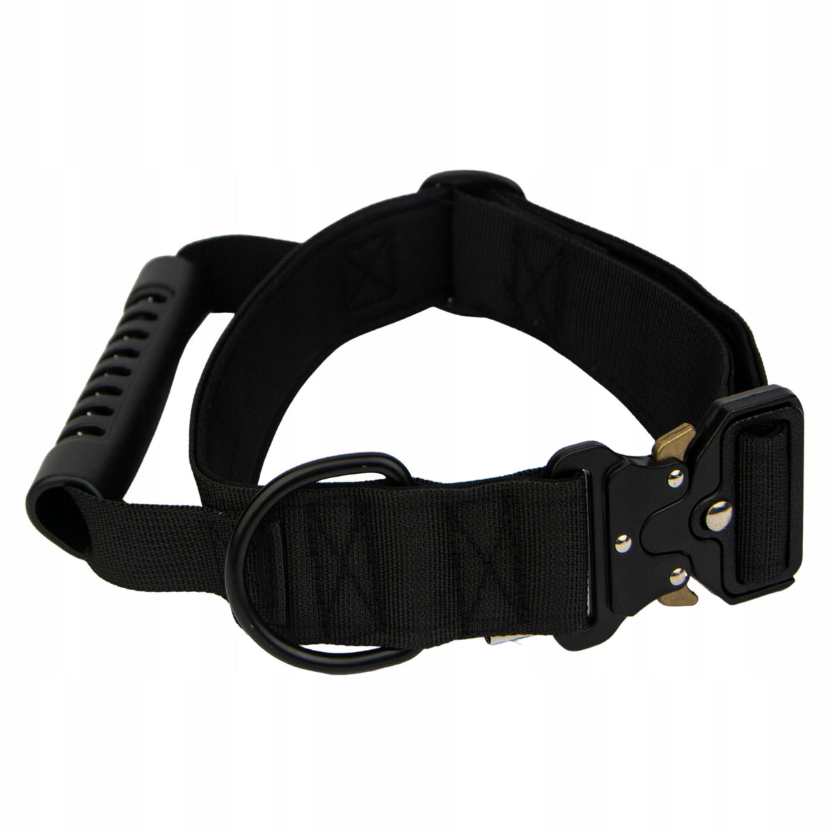 Tactical collar for big dog with HANDLE 3,8 cm 36-44cm M