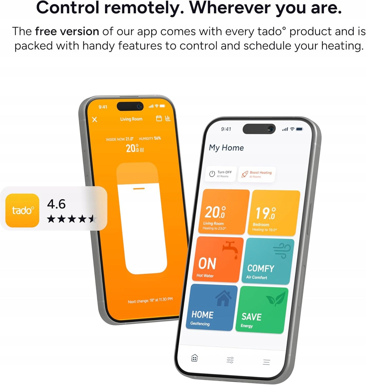 Tado X Thermostat Starter Kit Wireless Alexa Google Pump Boilers Brand Tado
