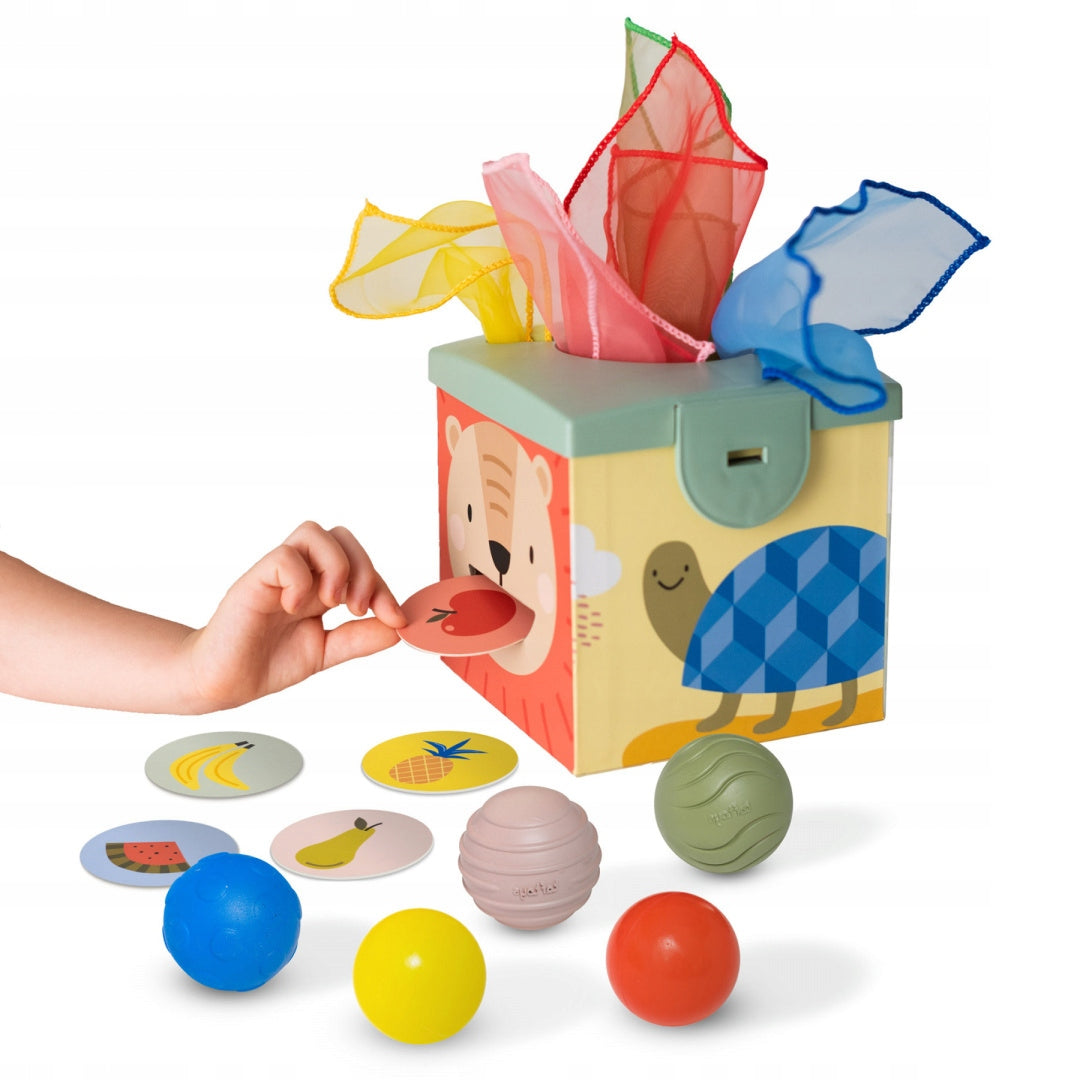 Taf Toys Sensory Magic Container Wipes Balls 12m+ 12965 Brand Taf Toys