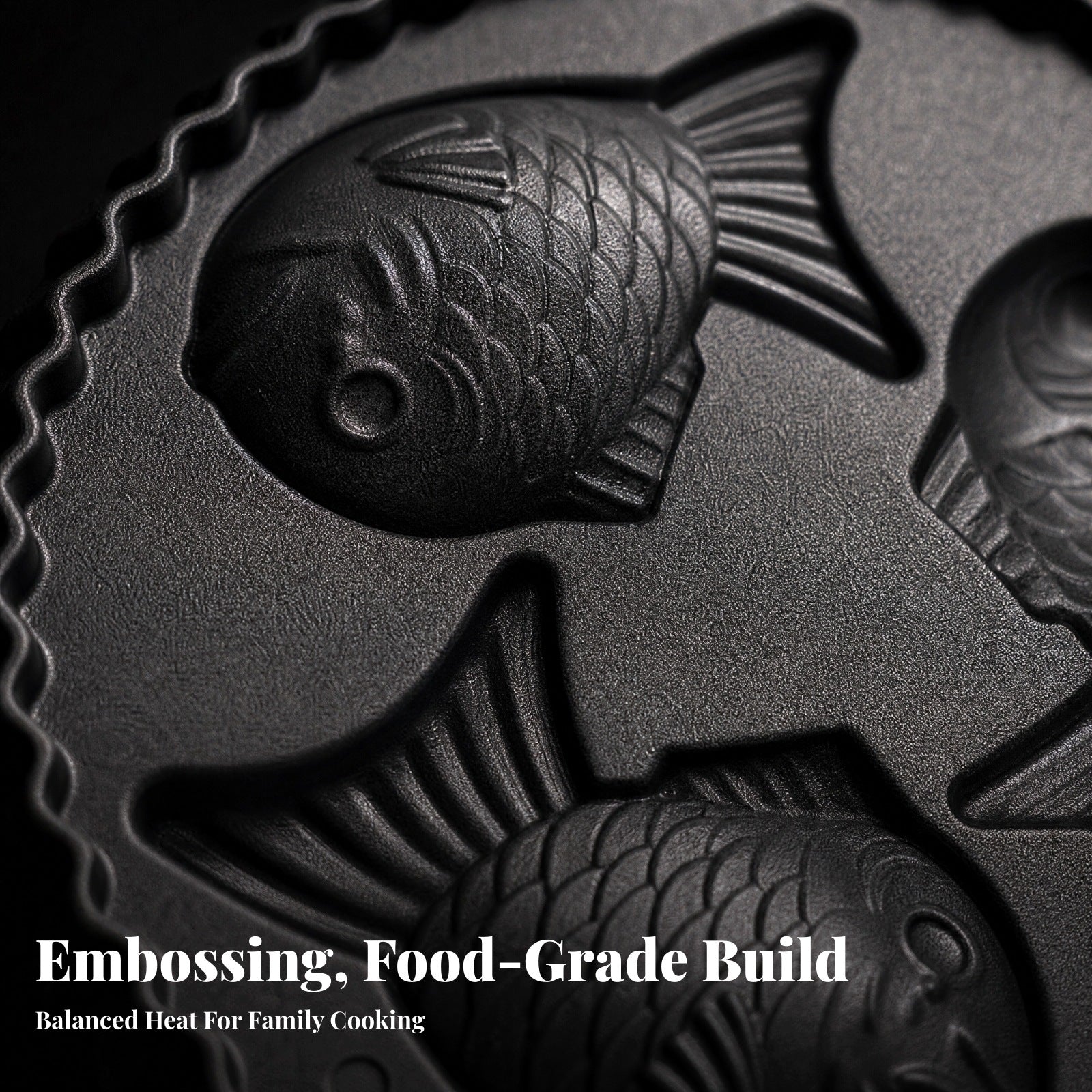Taiyaki Maker with Handle Gas Burner Compatible Seabream-Shaped Cake Pan Brand no brand