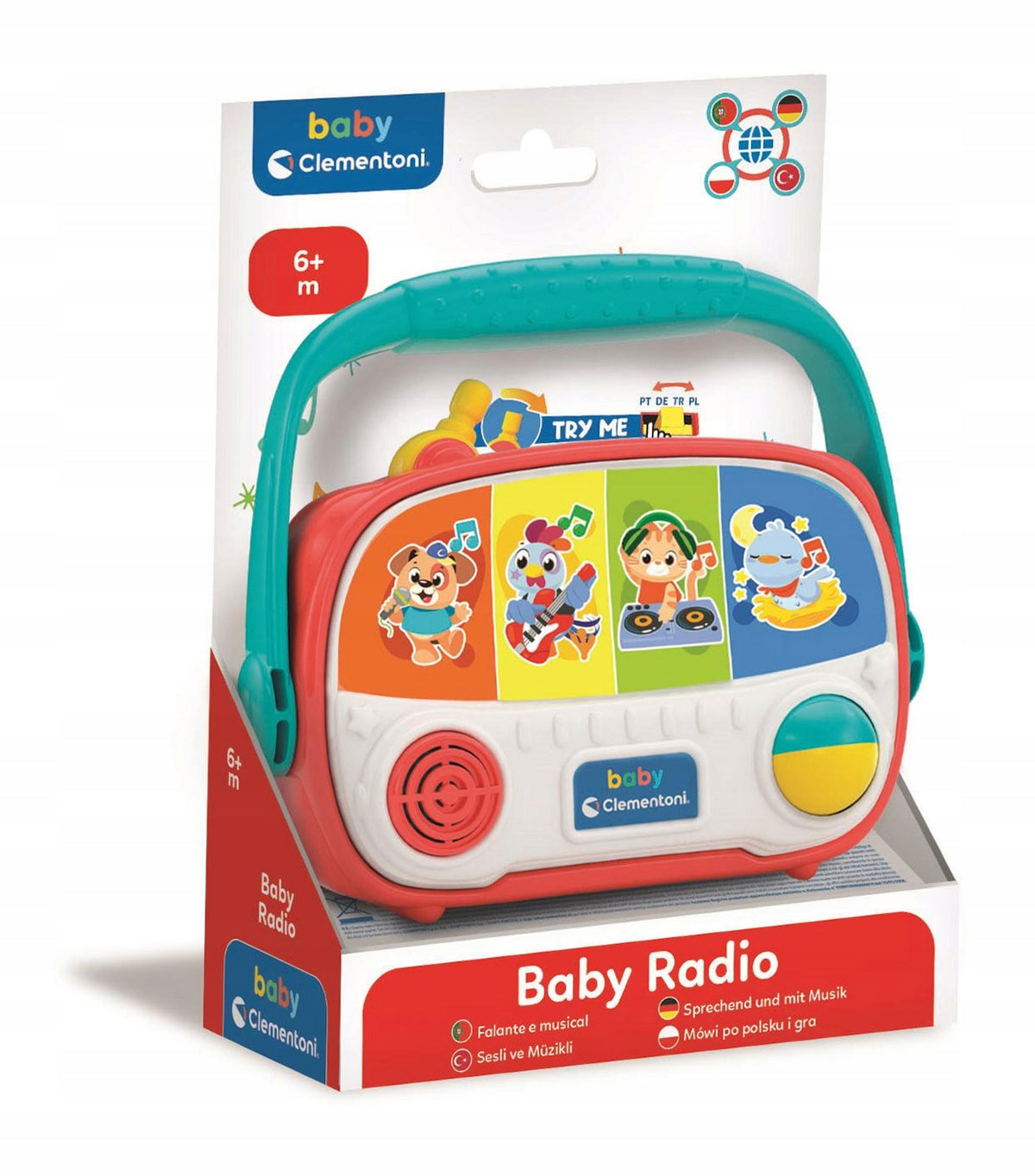 Talking Baby Radio Color multicolor