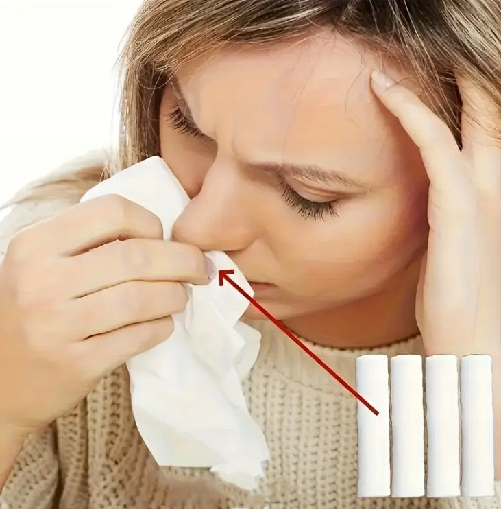 Tampons Swabs Stopping Nose Bleeding 100 Pcs Hygienic Cotton Manufacturer code Tampony Waciki Tamujące Krwawienie z Nosa