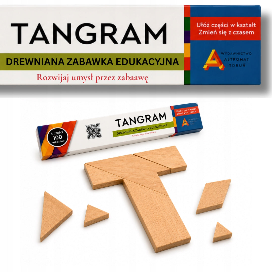 Tangram wooden puzzle super gift for boyfriend 100 designs 4 blocks
