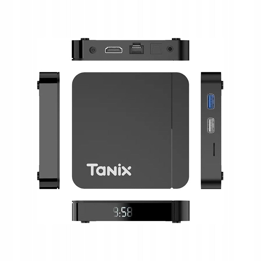 Tanix W2 Android Smart TV Box 4K HDMI SPDIF BT Wifi DLNA USB TF Player Manufacturer code W2-4GB/32GB
