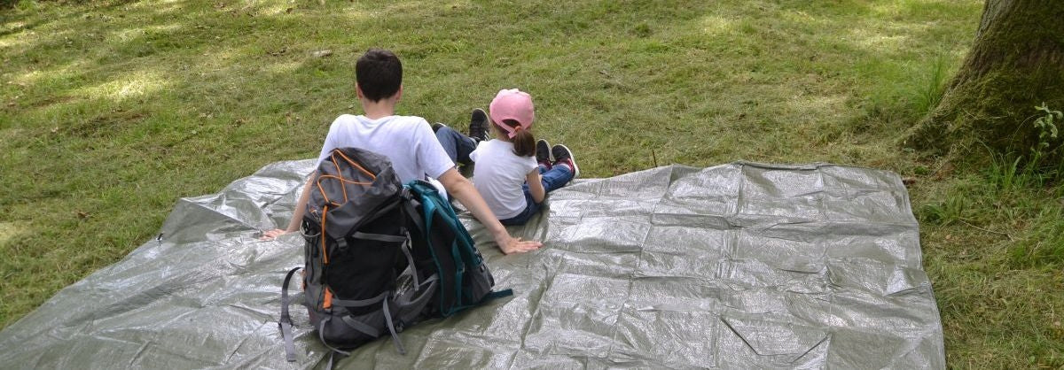 Tarp floor cover sheet tent 3x3 waterproof EAN (GTIN) 5904107110899