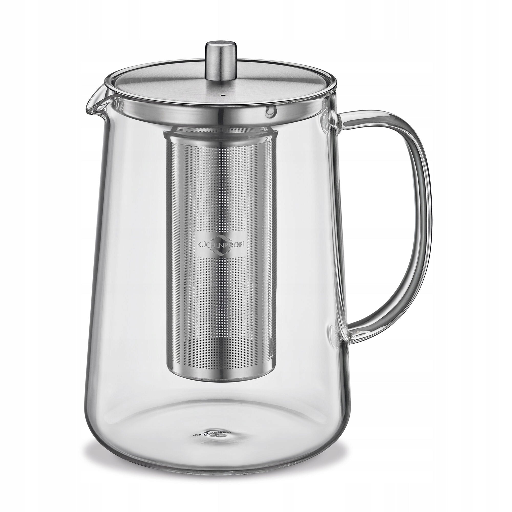 Tea Maker Jug 1,2l Glass Kuchenprofi Assam Removable Filter Line Assam