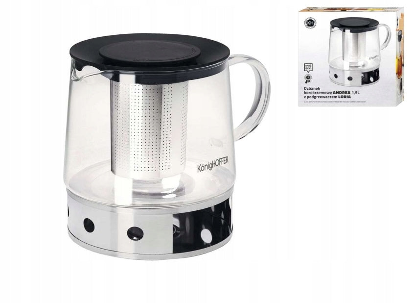 Tea pot with infuser and heater Konighoffer Andrea 1,5 l