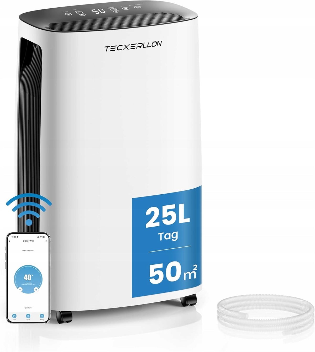 Tecxerllon Dehumidifier TX025L 25L