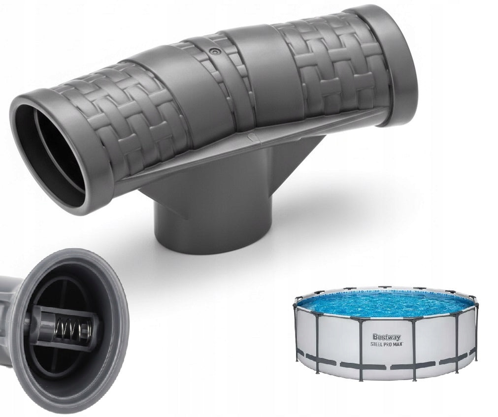 Tee "14" connector T grey for swimming pool Bestway Steel Pro MAX 5618W