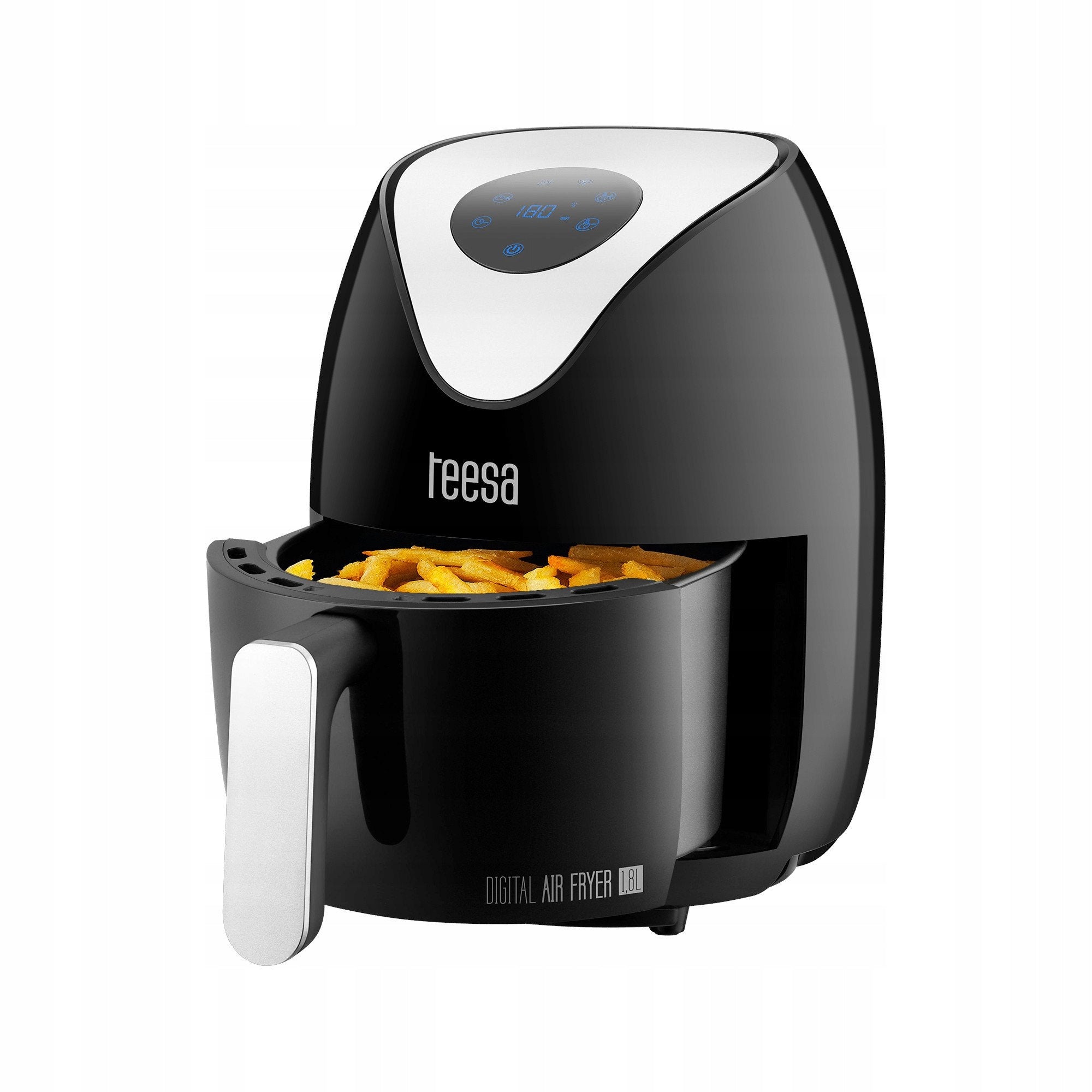 Teesa TSA8053 Horkovzdušná fritéza 1,8 L, 1000 W, černá Brand Teesa