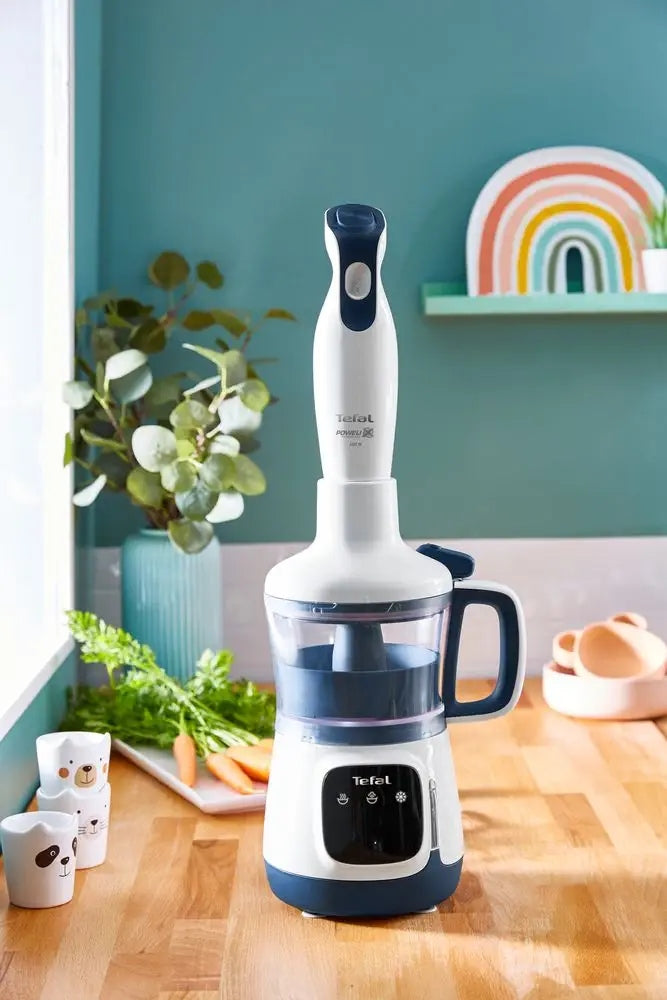 Tefal Blender Steamer 4in1 Cooks Mixes Defrosts Heating HB55W4 1000W Power rating 600 W