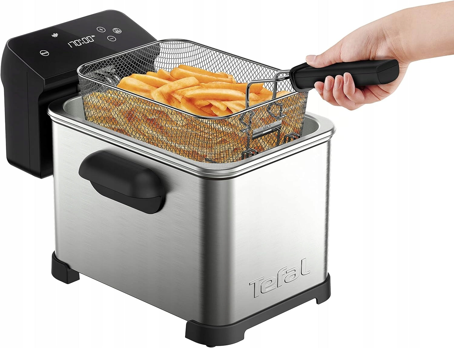 Tefal FR507D10 Traditional Fryer 4 l 2400W Stainless Steel Window Manufacturer code FR507D10