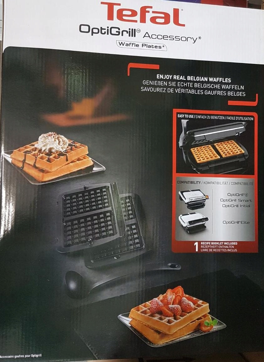 Tefal plates for waffles and ladle for Optigrill XA724810 optical grill Manufacturer code 3168430283527