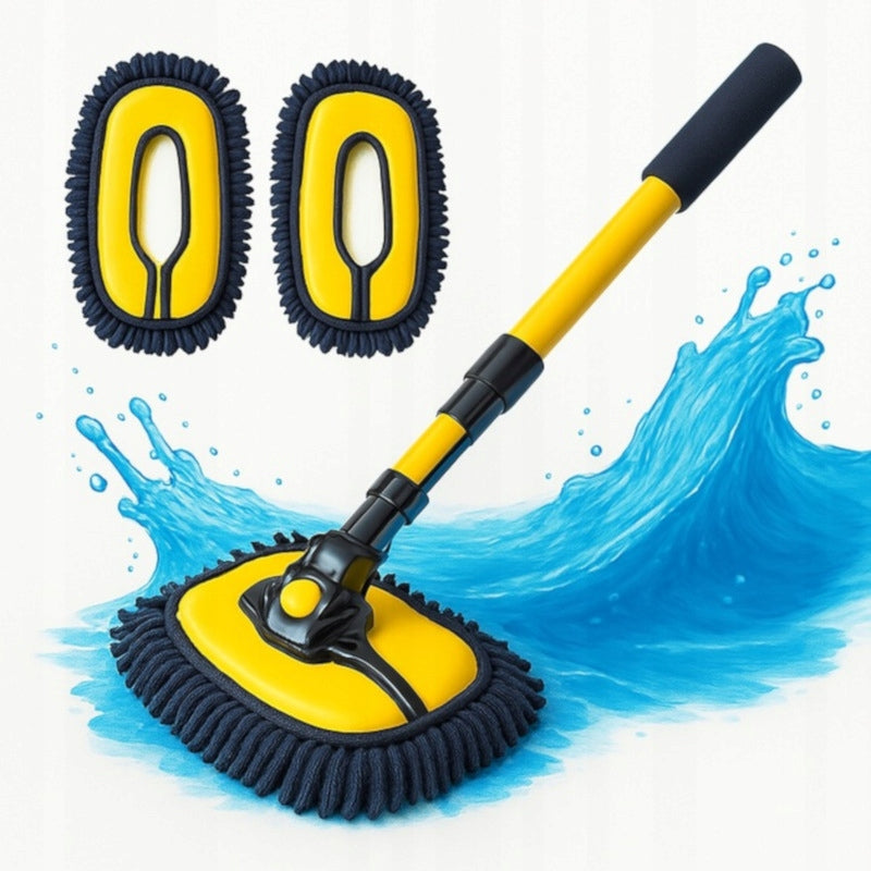 Telescopic Car Wash Brush with 3 Interchangeable Pads Manufacturer code DB02552