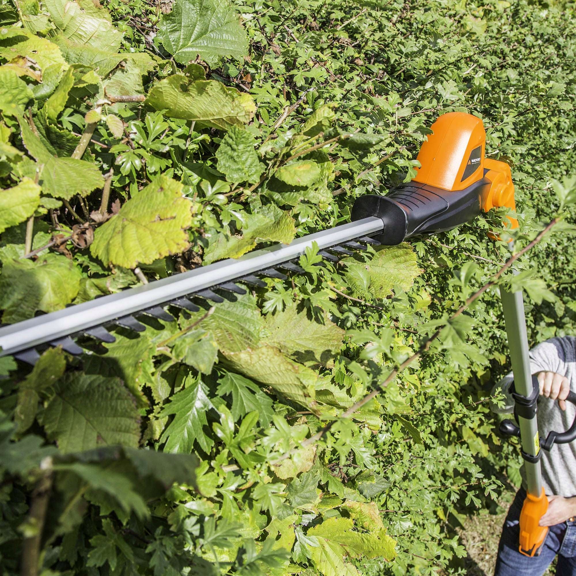 Telescopic Hedge Trimmer Adjustable Cordless Yard force 41 cm Working length 41 cm
