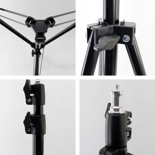 Telescopic Lighting Tripod 70- 210cm 1/4'' Thread EAN (GTIN) 5905982169156