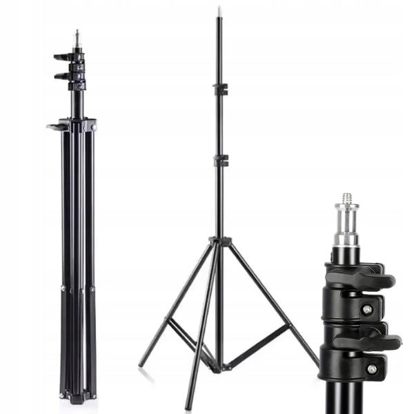 Telescopic Lighting Tripod 70- 210cm 1/4'' Thread