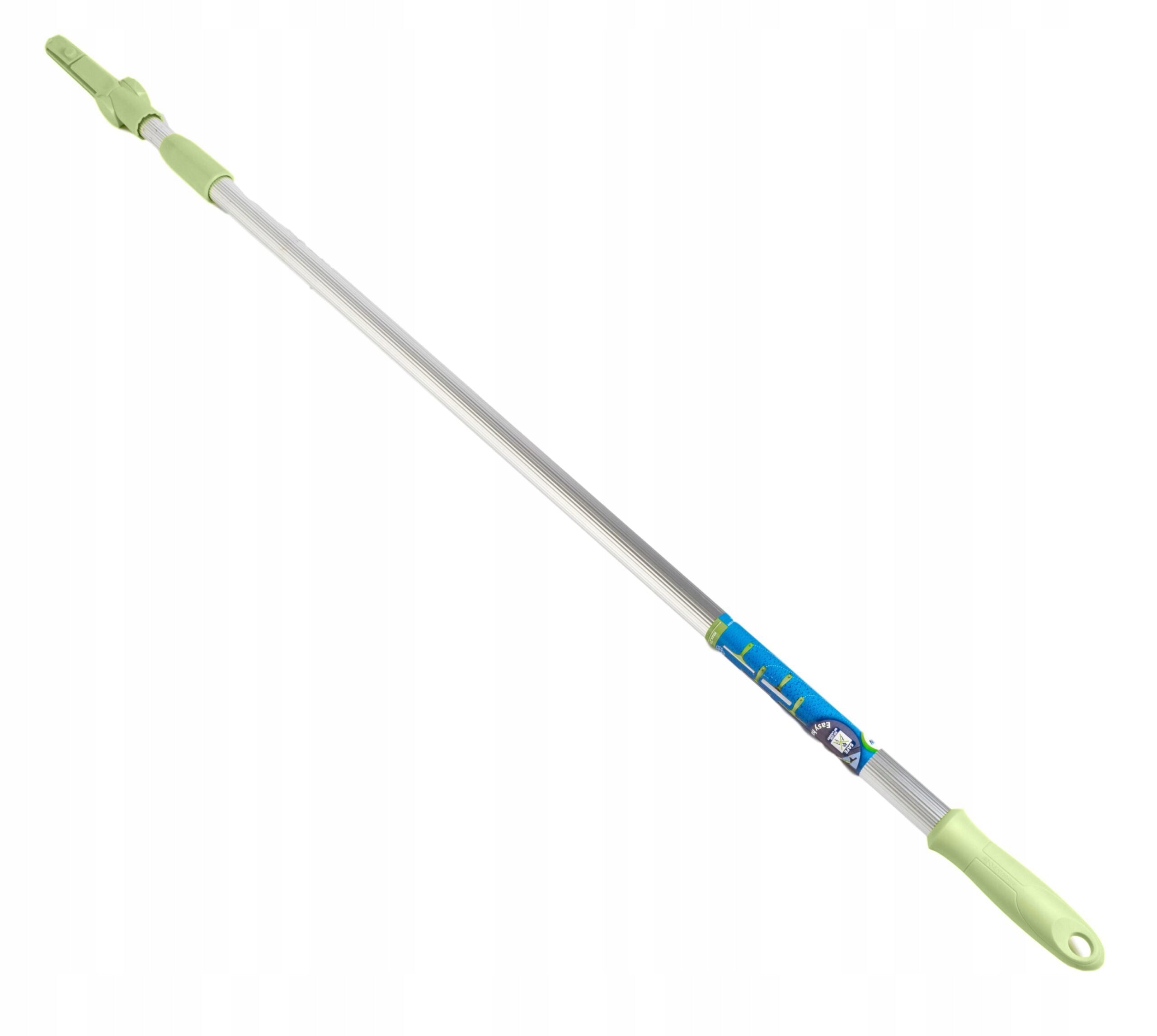 Telescopic aluminium pole with angle reduction joint 130cm Moerman