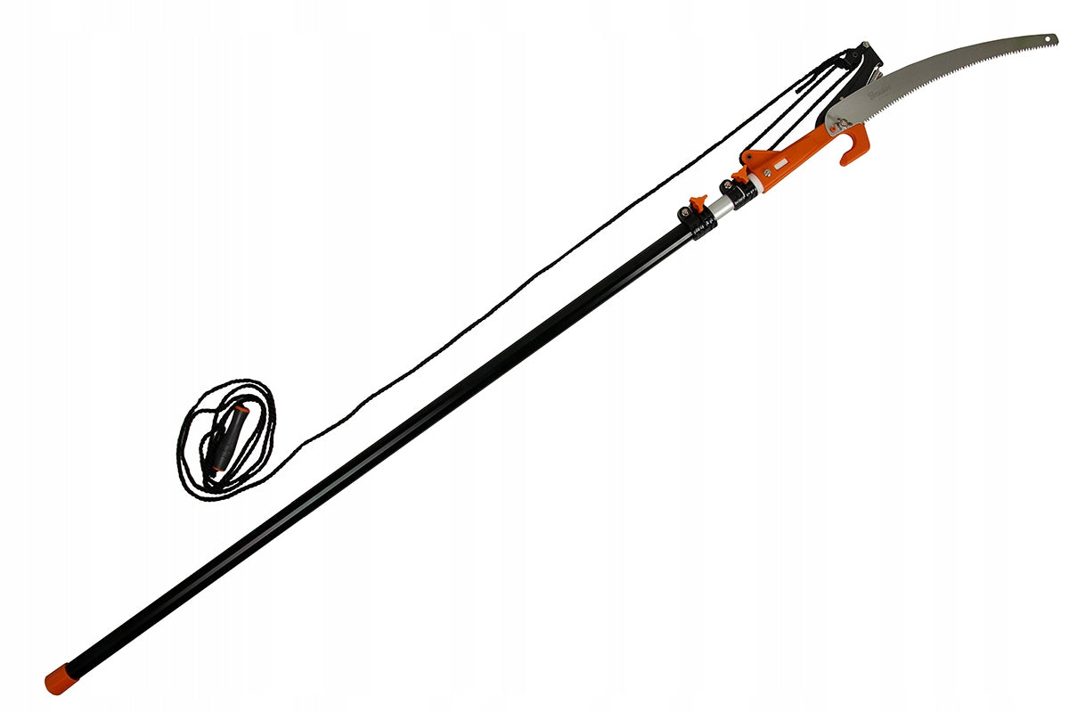 Telescopic saw with PRUNER for cutting trees and branches 3,75m KT-V1521-375 Guide length 23 cm