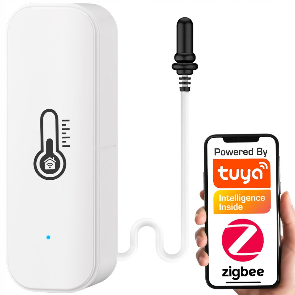 Temperature and Humidity Sensor with ZigBee Probe Tuya