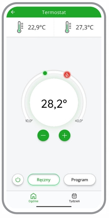 Temperature controller thermostat WiFi 230V SUPLA GKW-01 ZAMEL built-in contact Packaging status original