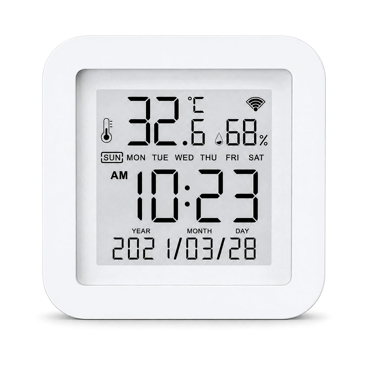 Temperature, humidity sensor TUYA wifi connectivity Manufacturer code STW1