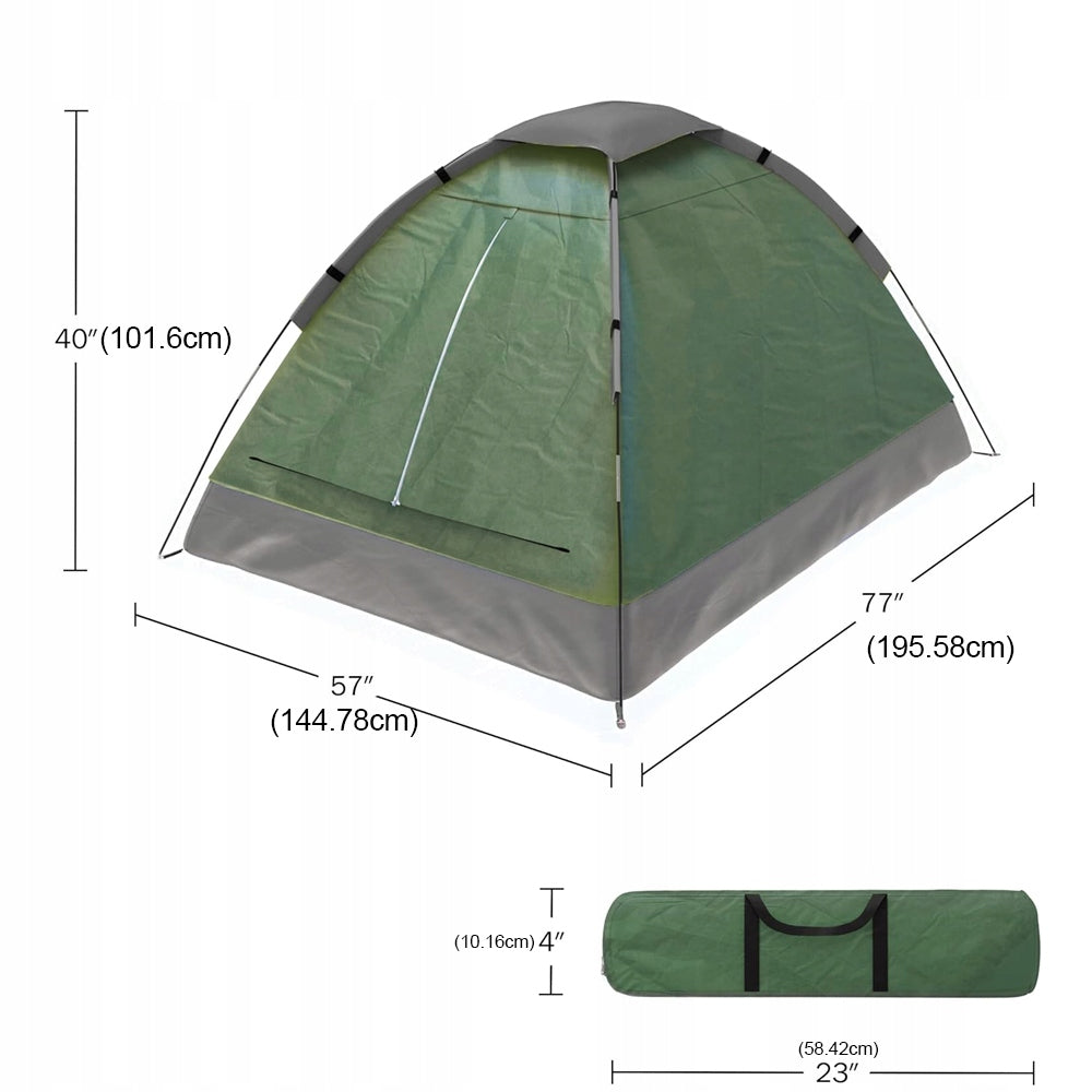 Tent 2 Person Lightweight Waterproof With Tropical Camping 204x144x102cm Manufacturer code BEDEE-TROPIC-05