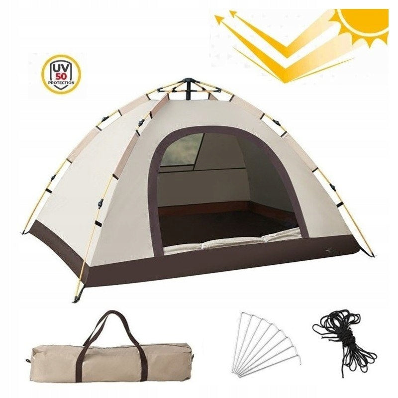 Tent 5-person tourist automatic window waterproof camping 200x200cm Number of people 5