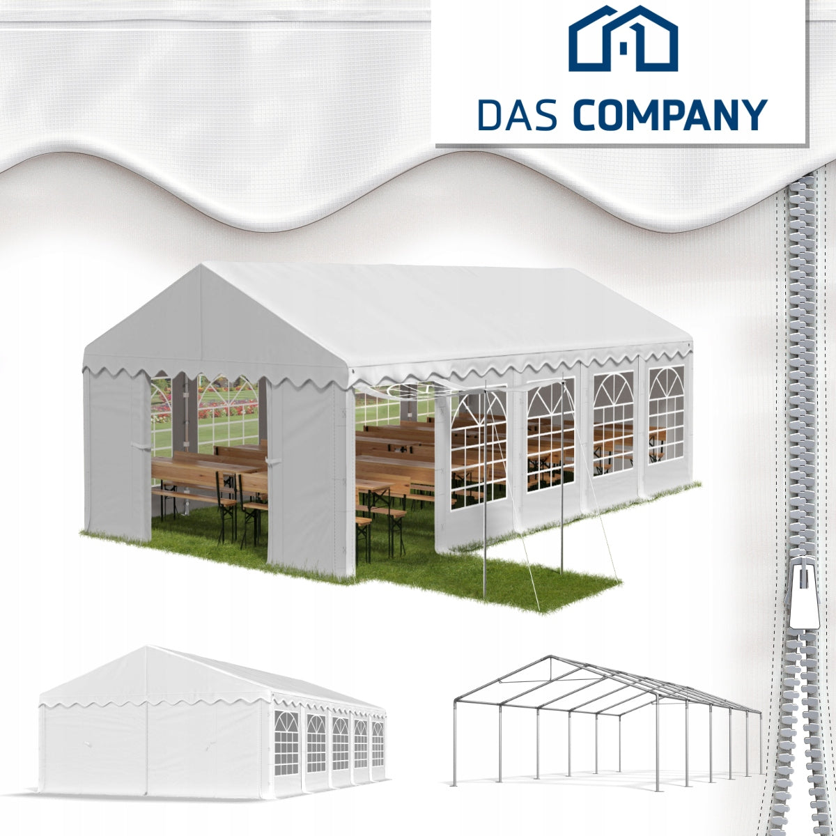 Tent 5x10 party garden VARIOUS COLORS + FREEBIE