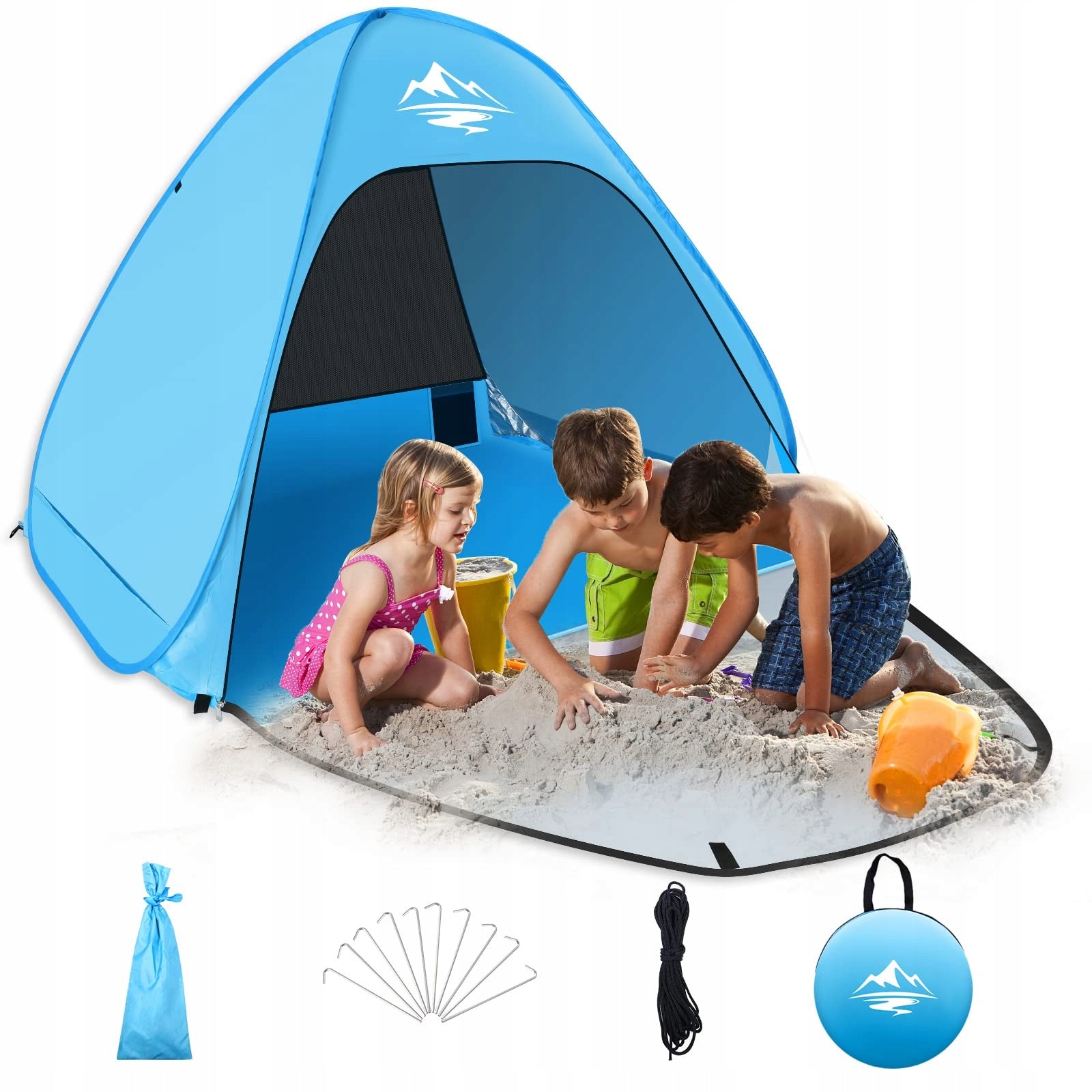 Tent Mimajor Pop Up 2-3 person UV 50 plus portable automatic