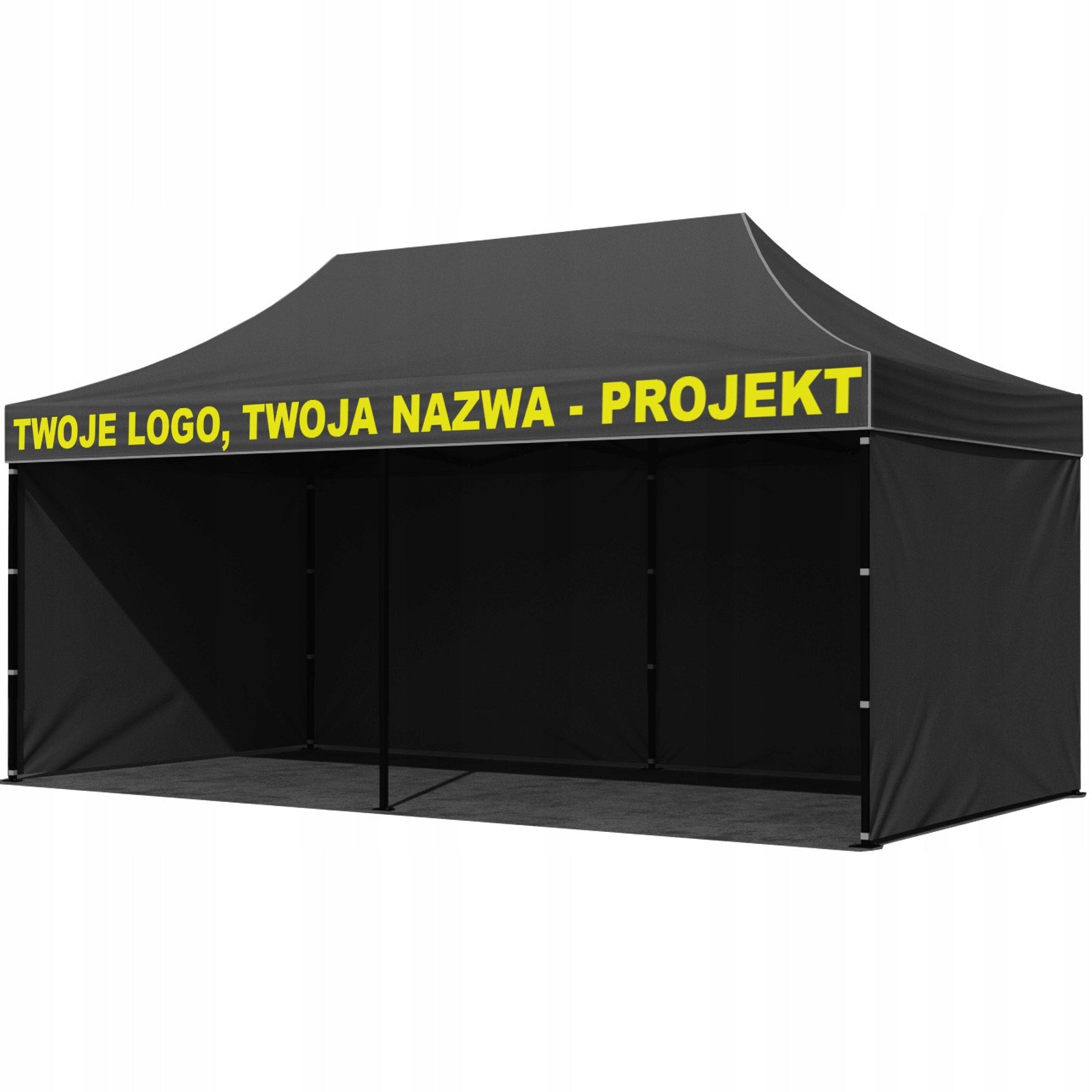 Tent with LOGO Express Garden 3x6 Pavilion with PRINT INSCRIPTION Manufacturer code Namiot 3x6 z logo