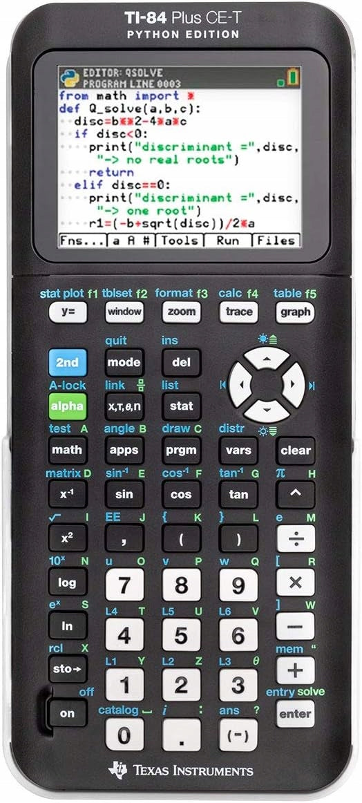 Texas ti 84 plus ce-t Manufacturer code TI-84