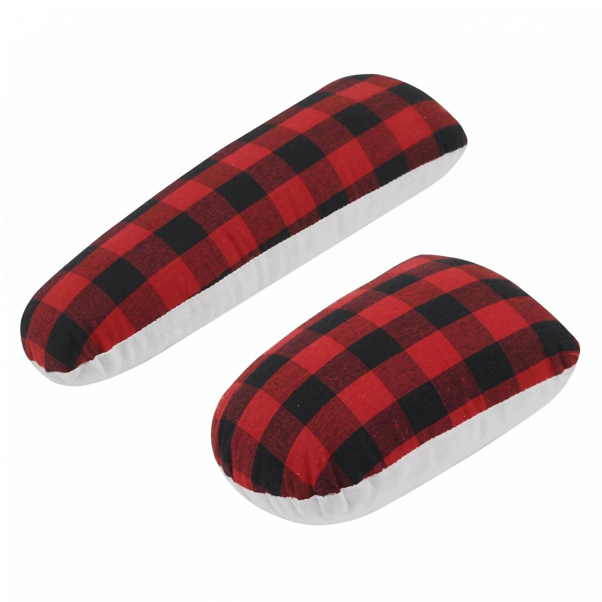 Textile Ironing Pad Reversible Plaid Mini Ironing Pillow for Folding