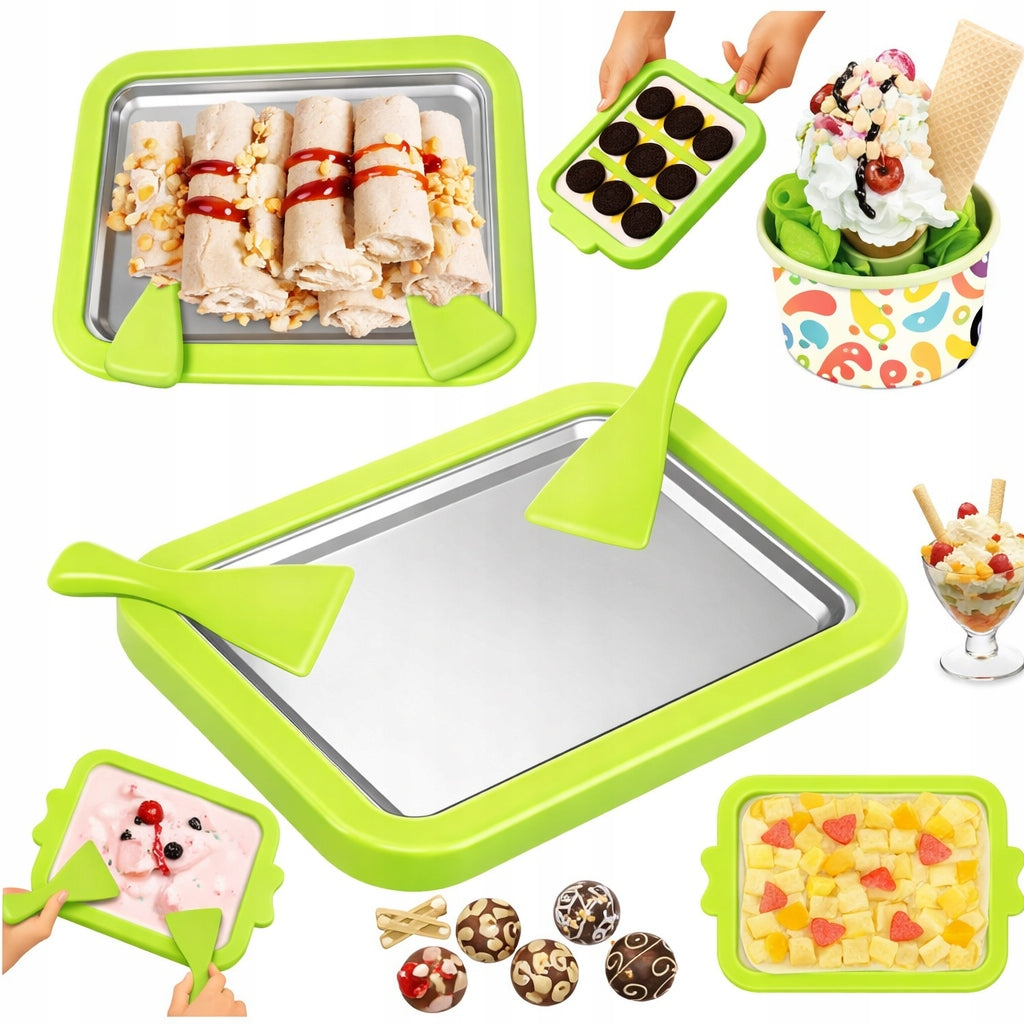 Thai Ice Cream Homemade Ice Cream Making Machine Perfect Gift For Baby Packaging status original