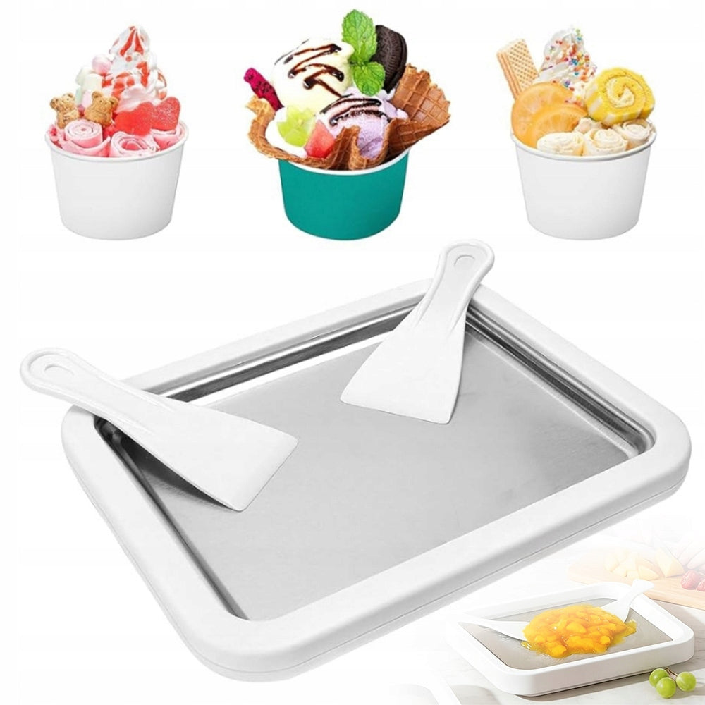 Thai Ice Cream Making Machine Ice Cream Tray for Freezing