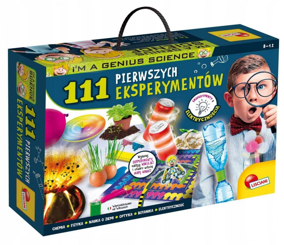 The first 111 experiments of I'm a Genius